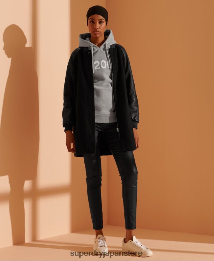 2003 パーカー 女性 Superdry 衣類 グレー 2J62PZ3475