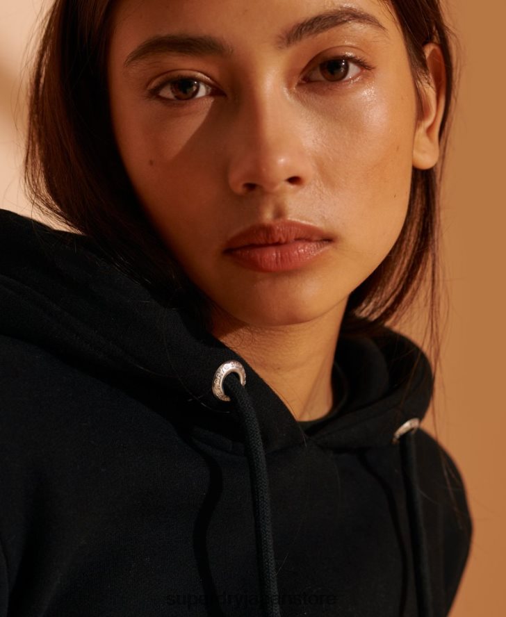 2003 パーカー 女性 Superdry 衣類 黒 2J62PZ5948