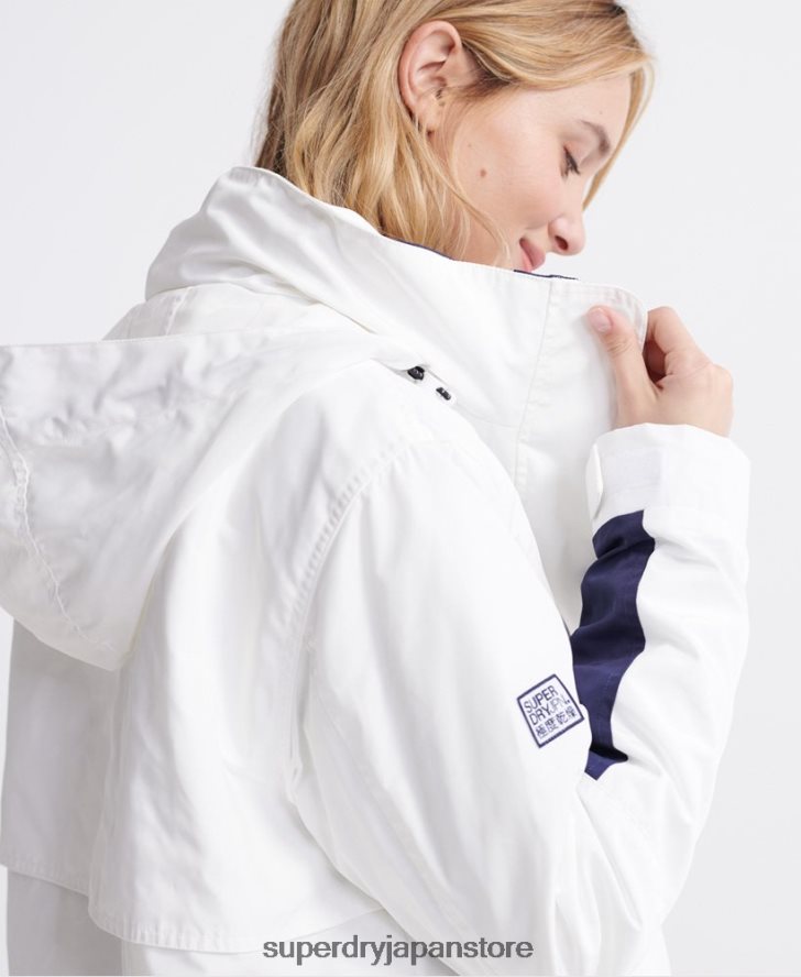 長袖エッセンシャル 4 in 1 ジャケット 女性 Superdry 衣類 クリーム 2J62PZ3857