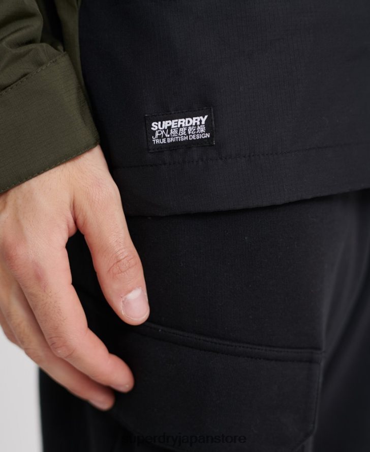 デザートアルケミー 5ポケットジャケット 男性 Superdry 衣類 緑 2J62PZ1198