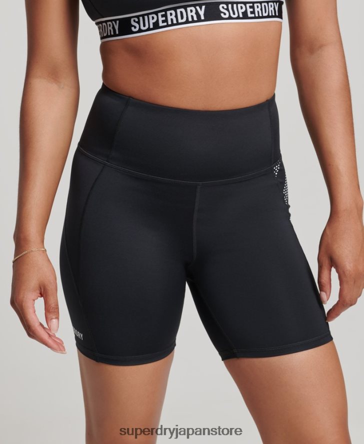 コア6インチタイトショーツ 女性 Superdry 衣類 黒 2J62PZ3134