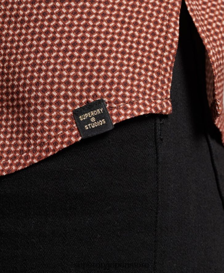 スタジオ 70 年代のシャツ 女性 Superdry 衣類 茶色 2J62PZ2906