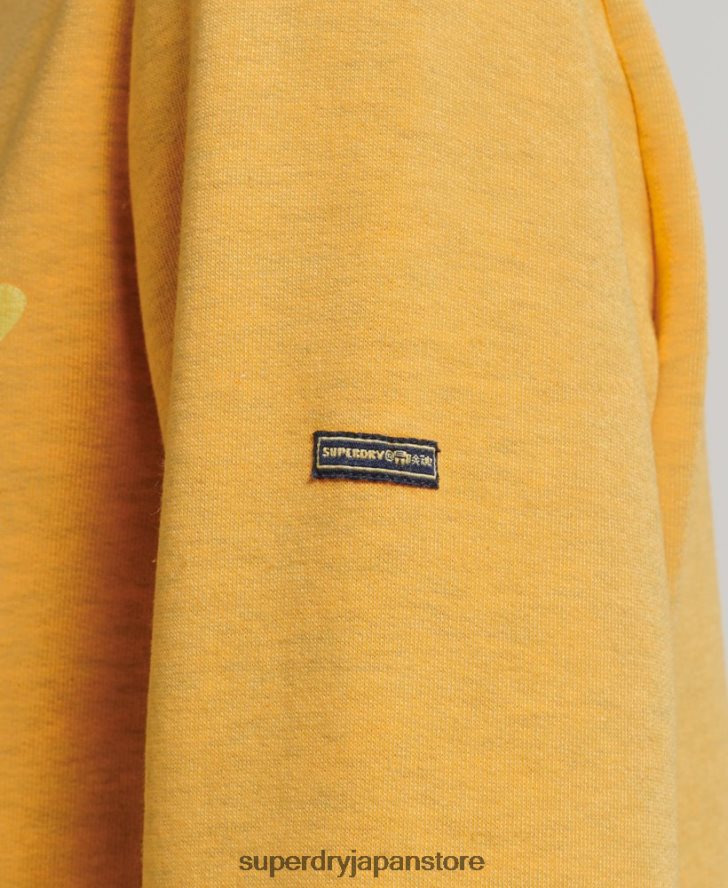 クーパークラシック 70s ロゴ スウェットシャツ 女性 Superdry 衣類 金 2J62PZ5786