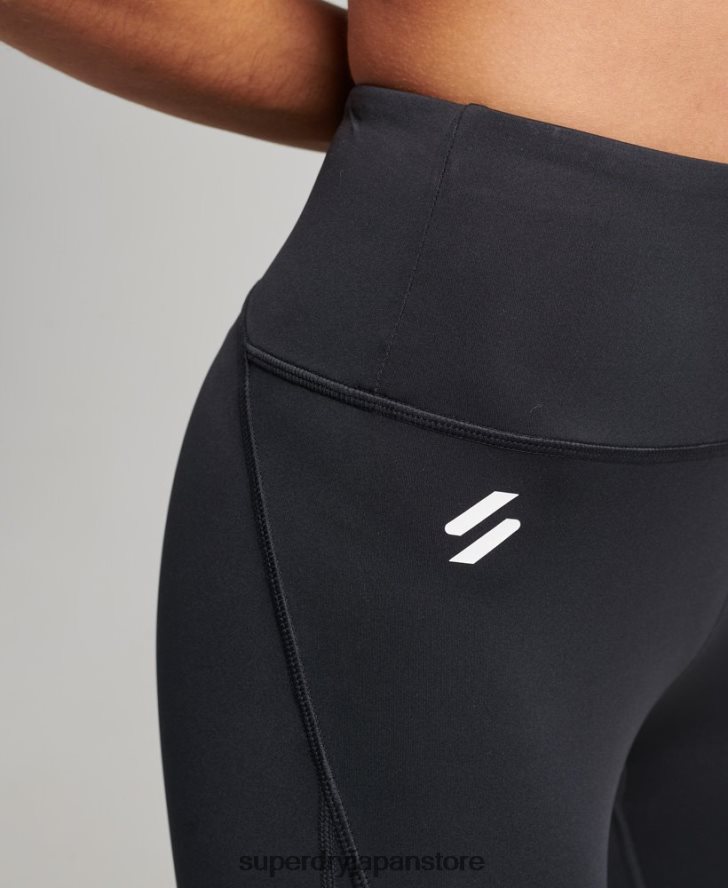 コア7/8タイトレギンス 女性 Superdry 衣類 黒 2J62PZ4063
