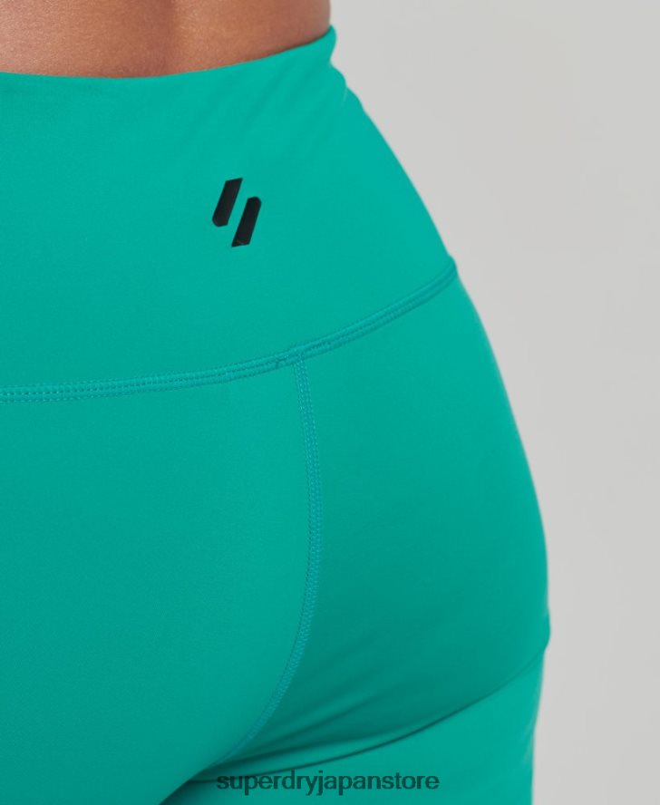 トレーニンググラフィック 7/8 レギンス 女性 Superdry 衣類 緑 2J62PZ4089