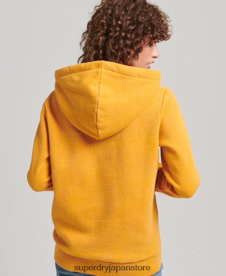 コアロゴ 80s パーカー 女性 Superdry 衣類 金 2J62PZ5939