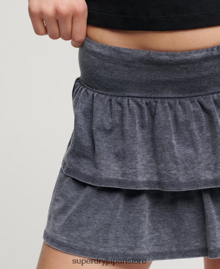 90年代のミニスカート 女性 Superdry 衣類 海軍 2J62PZ4117