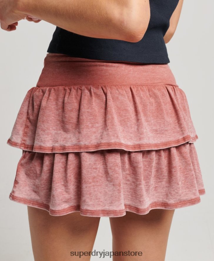 90年代のミニスカート 女性 Superdry 衣類 ピンク 2J62PZ4123