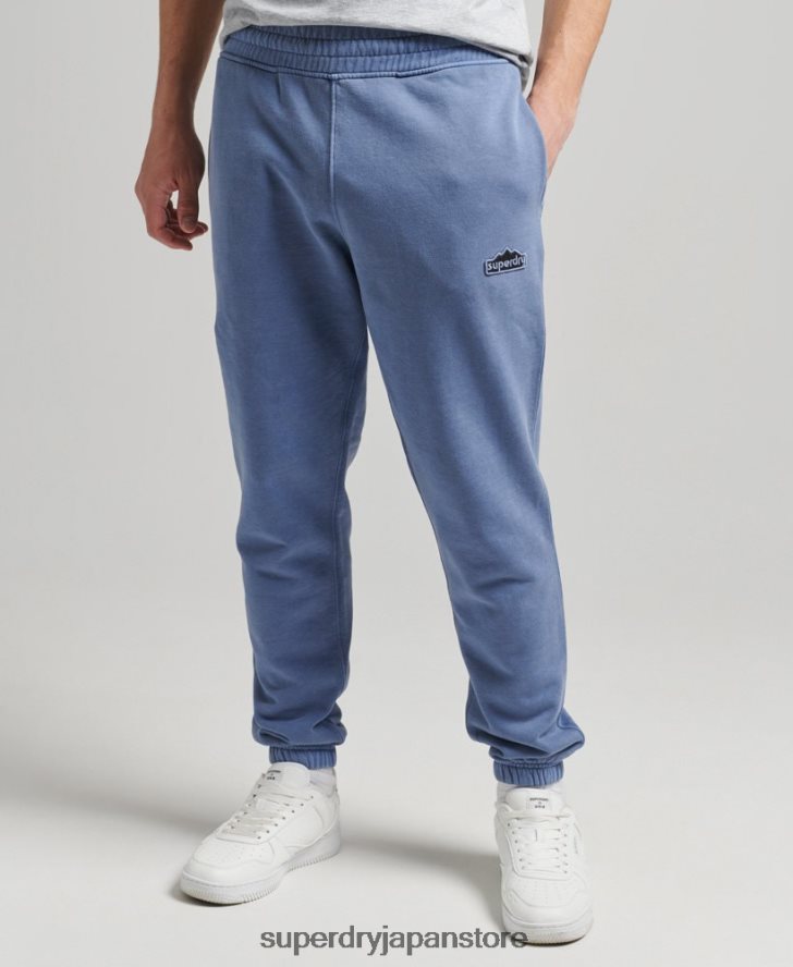 ヴィンテージ 90 年代 テレイン ジョガー 男性 Superdry 衣類 海軍 2J62PZ6374