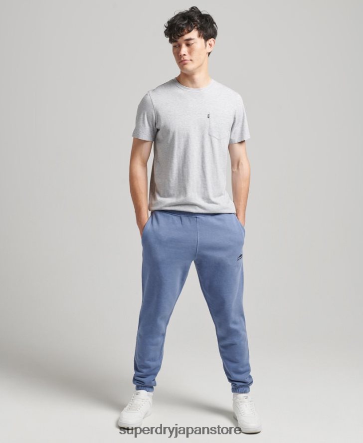 ヴィンテージ 90 年代 テレイン ジョガー 男性 Superdry 衣類 海軍 2J62PZ6374