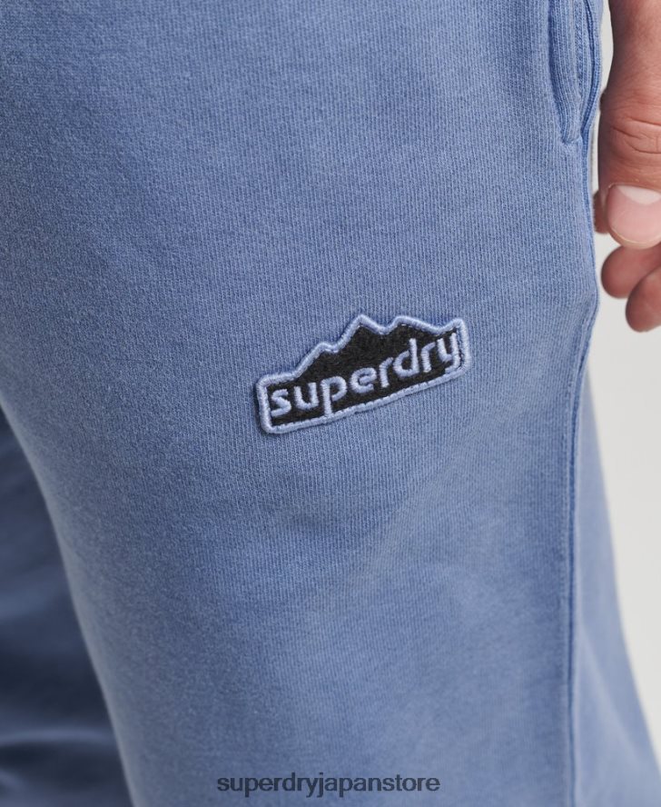 ヴィンテージ 90 年代 テレイン ジョガー 男性 Superdry 衣類 海軍 2J62PZ6374