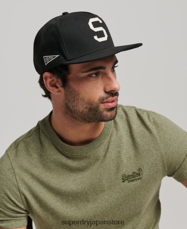 グラフィック B ボーイ キャップ 男性 Superdry アクセサリー 黒 2J62PZ1647