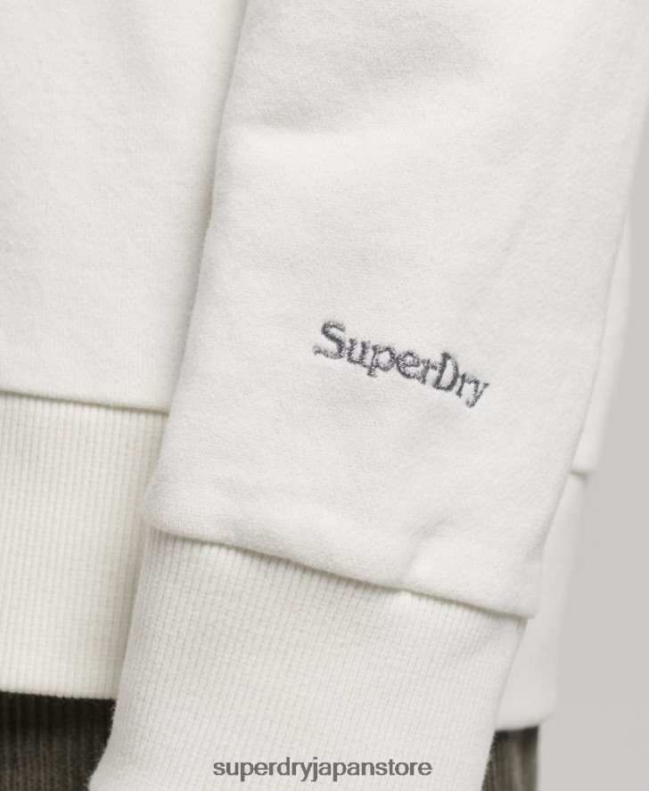B-ムービー クルー スウェットシャツ 女性 Superdry 衣類 クリーム 2J62PZ3416