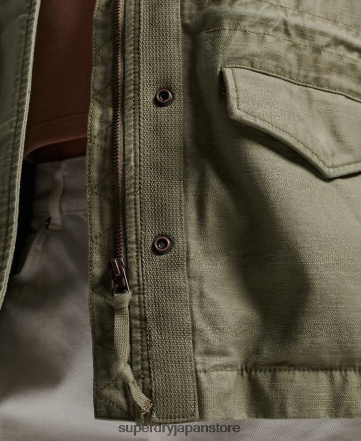 ヴィンテージM65ジャケット 女性 Superdry 衣類 緑 2J62PZ1992