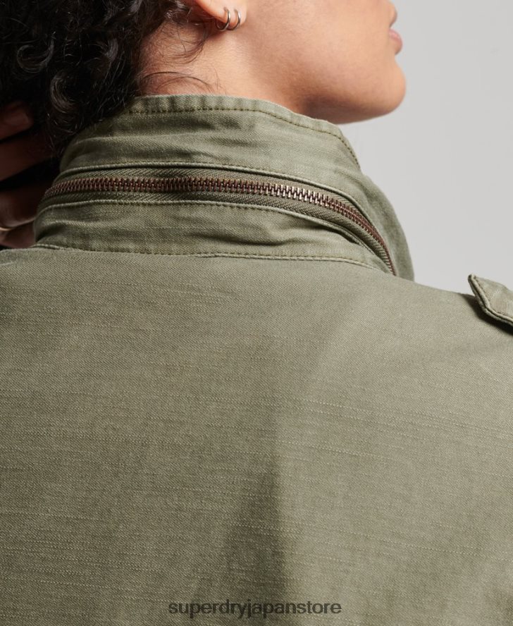 ヴィンテージM65ジャケット 女性 Superdry 衣類 緑 2J62PZ1992