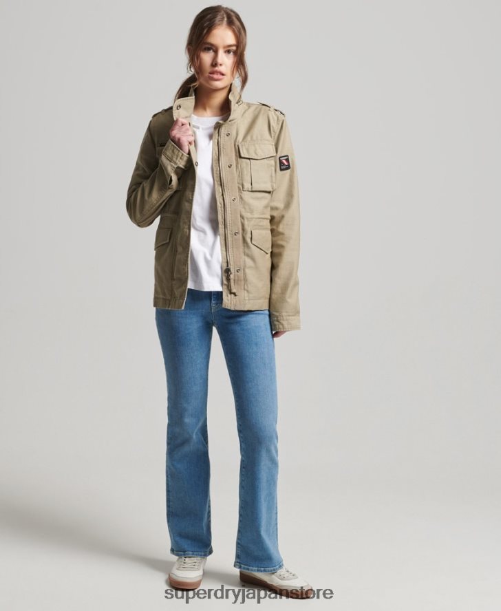 ヴィンテージM65ジャケット 女性 Superdry 衣類 黄褐色 2J62PZ3525