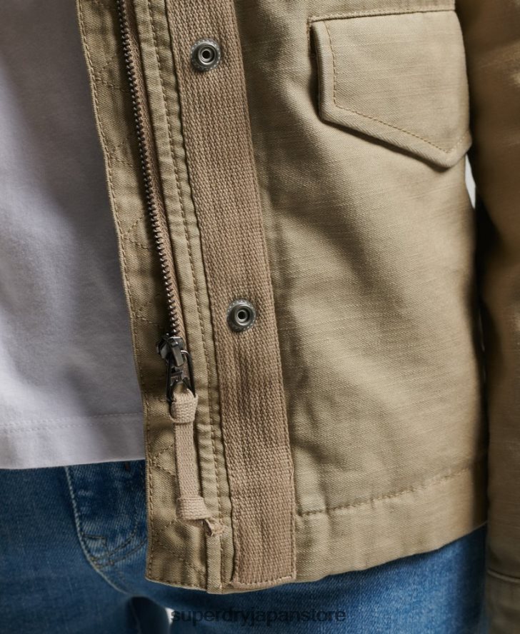 ヴィンテージM65ジャケット 女性 Superdry 衣類 黄褐色 2J62PZ3525