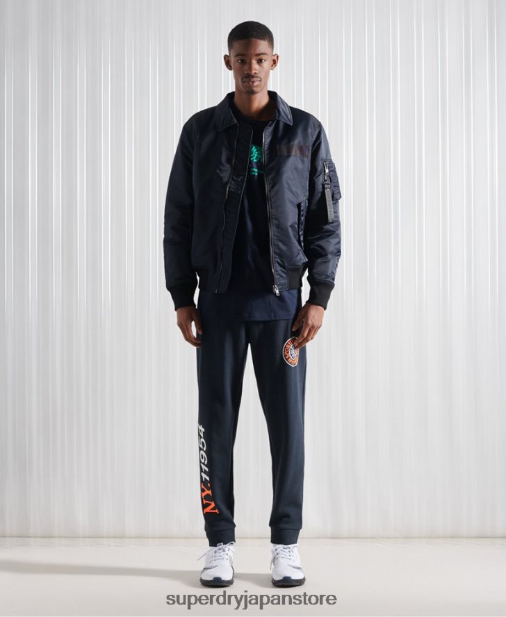 エナジー MA2 ボンバー ジャケット 男性 Superdry 衣類 海軍 2J62PZ4757
