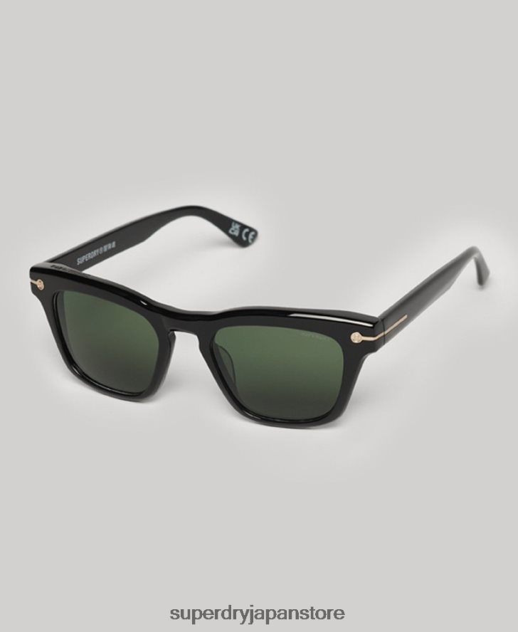 SDRスタンフォードサングラス 男性 Superdry アクセサリー 黒 2J62PZ101