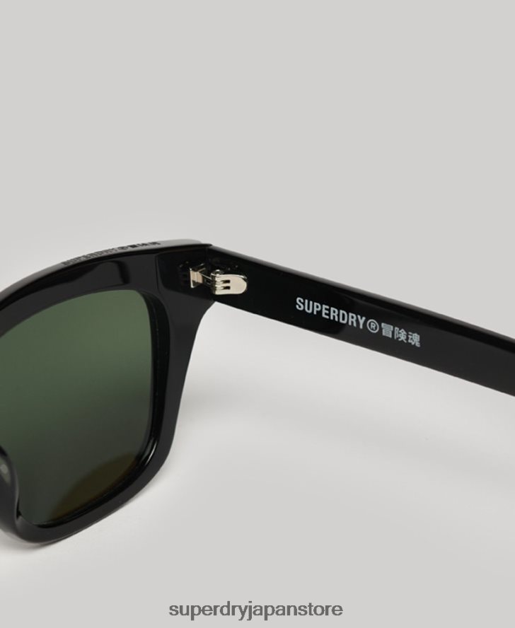 SDRスタンフォードサングラス 男性 Superdry アクセサリー 黒 2J62PZ101