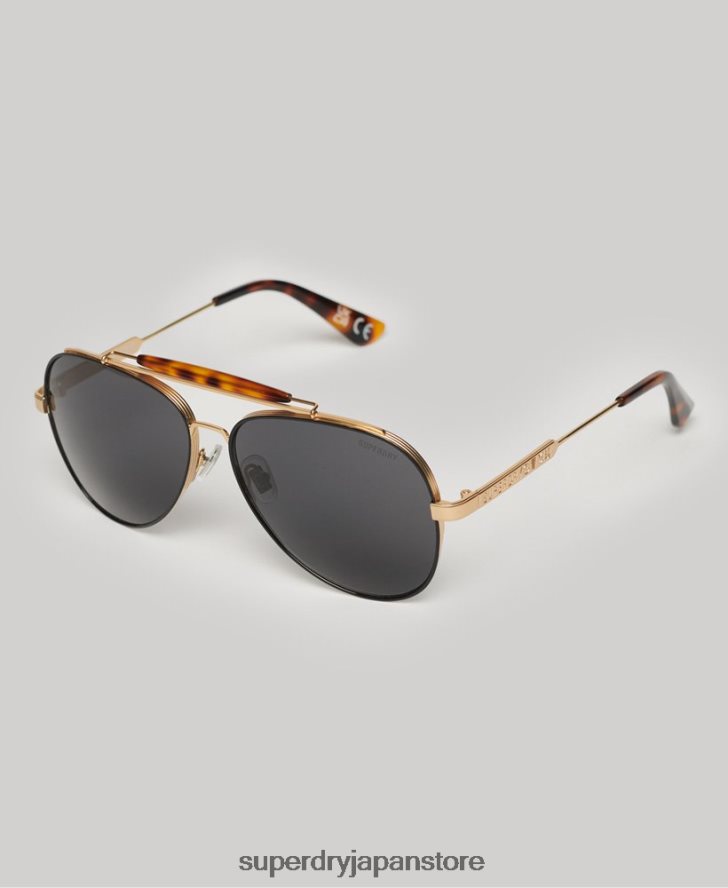 SDR エストラーダ サングラス 男性 Superdry アクセサリー 茶色 2J62PZ14