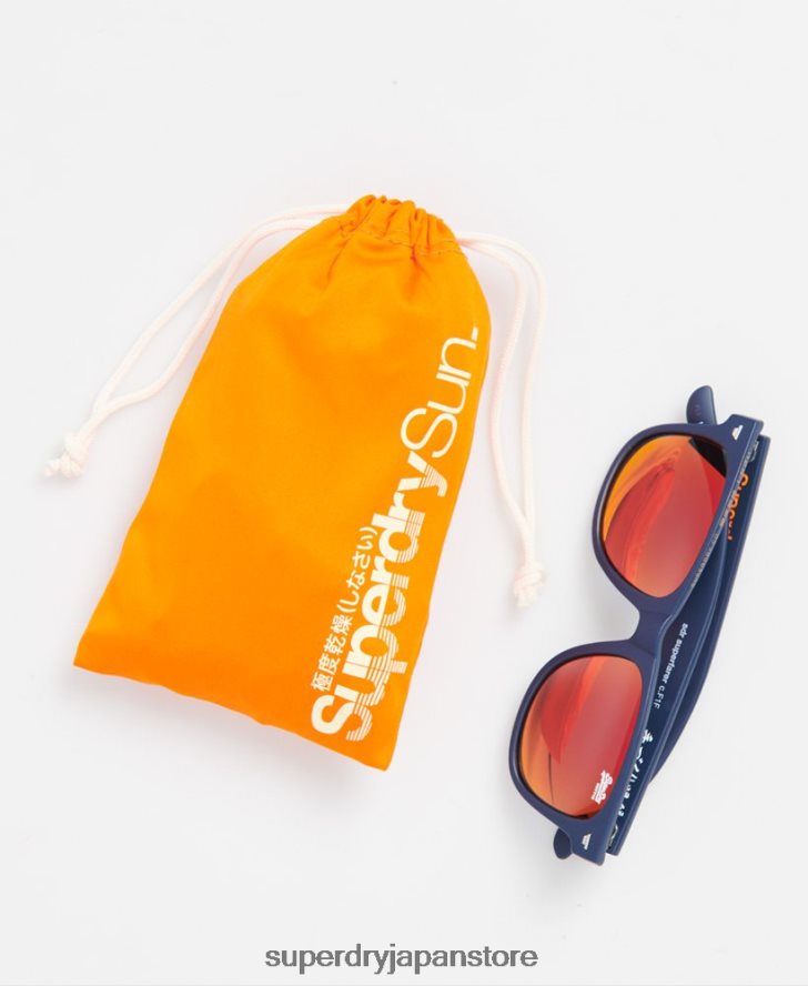 SDR スーパーファーラー サングラス 男性 Superdry アクセサリー 海軍 2J62PZ1804