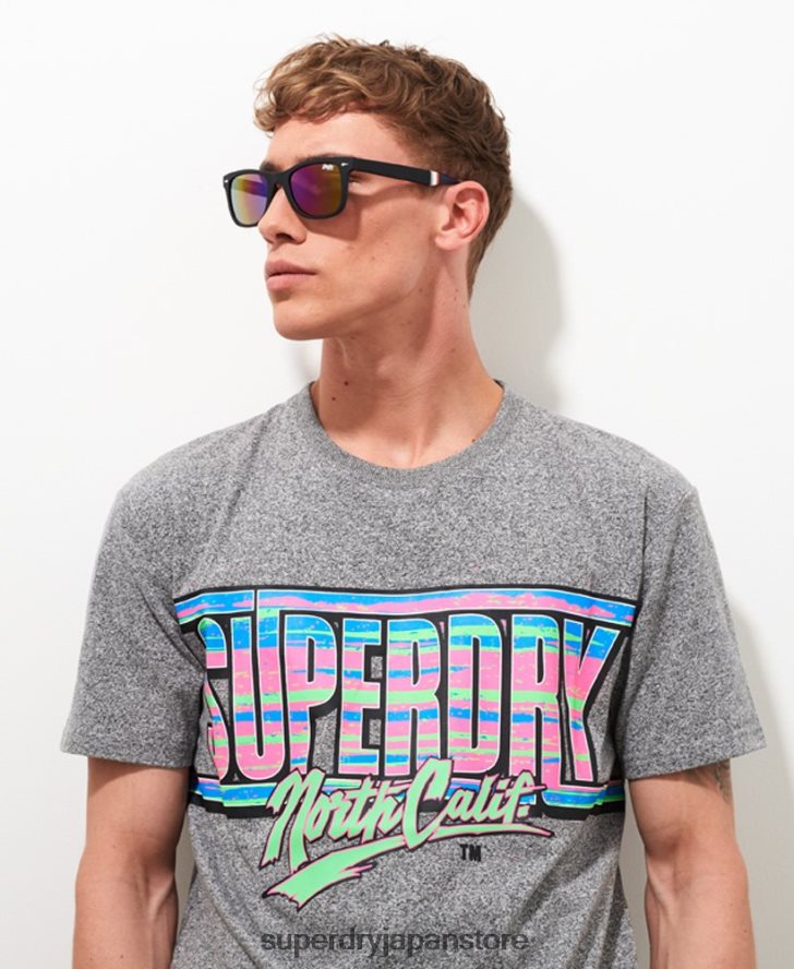SDRソレントサングラス 男性 Superdry アクセサリー 黒 2J62PZ1847