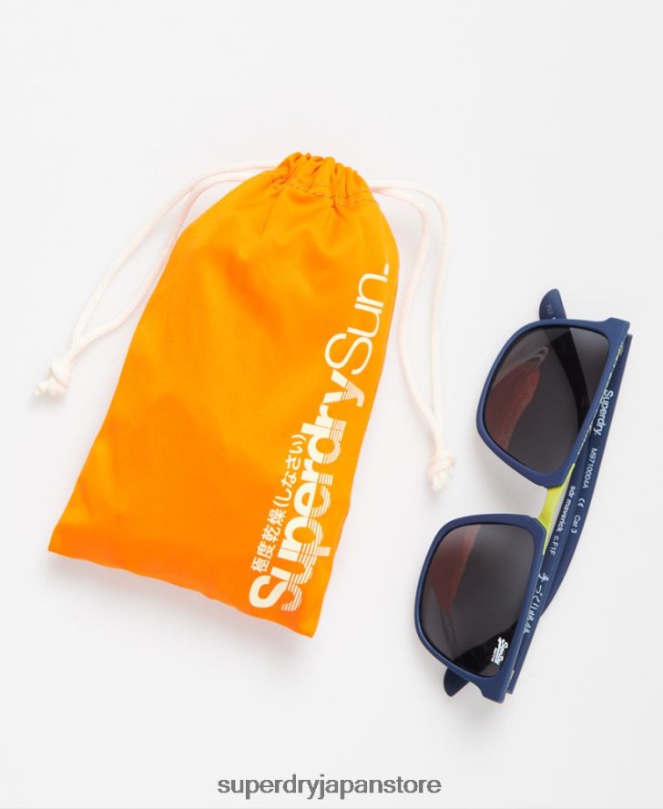SDRマーベリックサングラス 男性 Superdry アクセサリー 海軍 2J62PZ1849