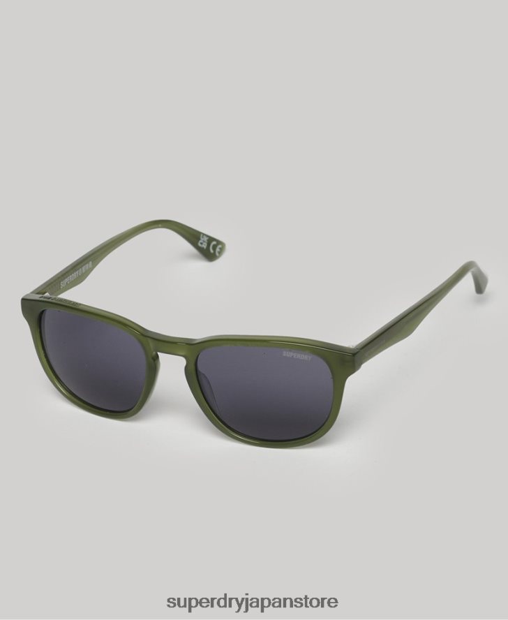 SDR キャンバーウェル サングラス 女性 Superdry アクセサリー 緑 2J62PZ2074