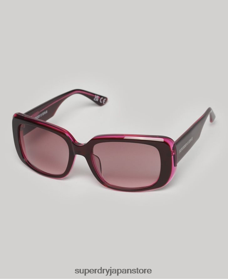 SDRダナウェイサングラス 女性 Superdry アクセサリー ピンク 2J62PZ2075