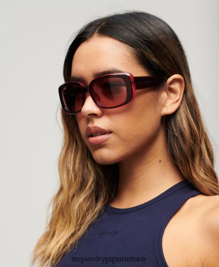 SDRダナウェイサングラス 女性 Superdry アクセサリー ピンク 2J62PZ2075
