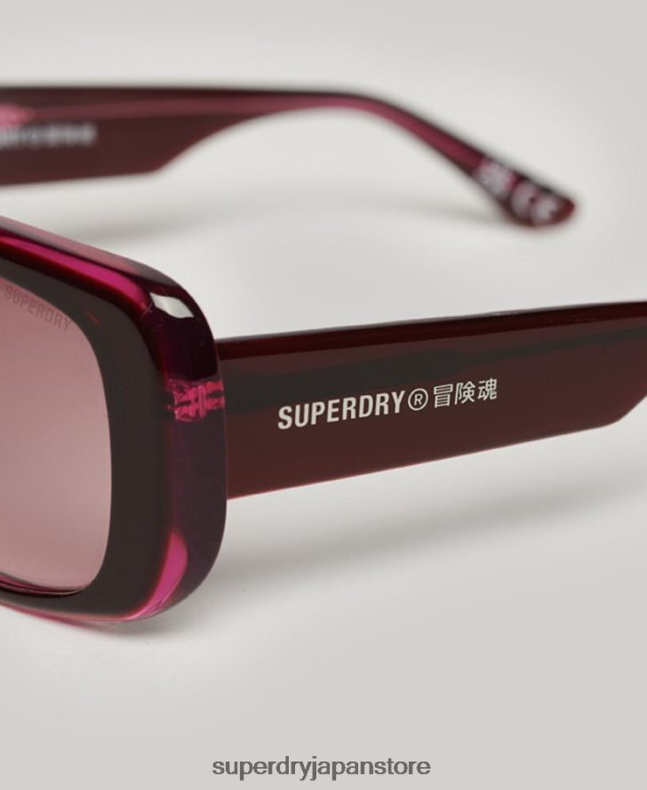SDRダナウェイサングラス 女性 Superdry アクセサリー ピンク 2J62PZ2075