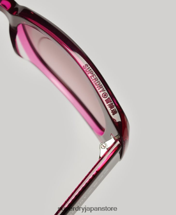 SDRダナウェイサングラス 女性 Superdry アクセサリー ピンク 2J62PZ2075