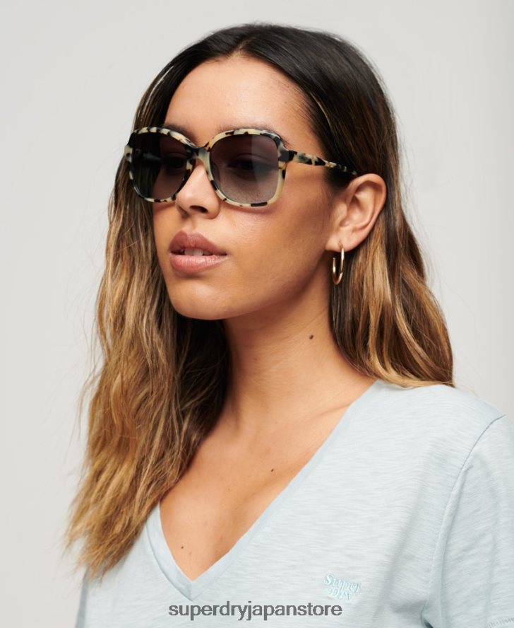 SDR アリオン サングラス 女性 Superdry アクセサリー ベージュ 2J62PZ2083