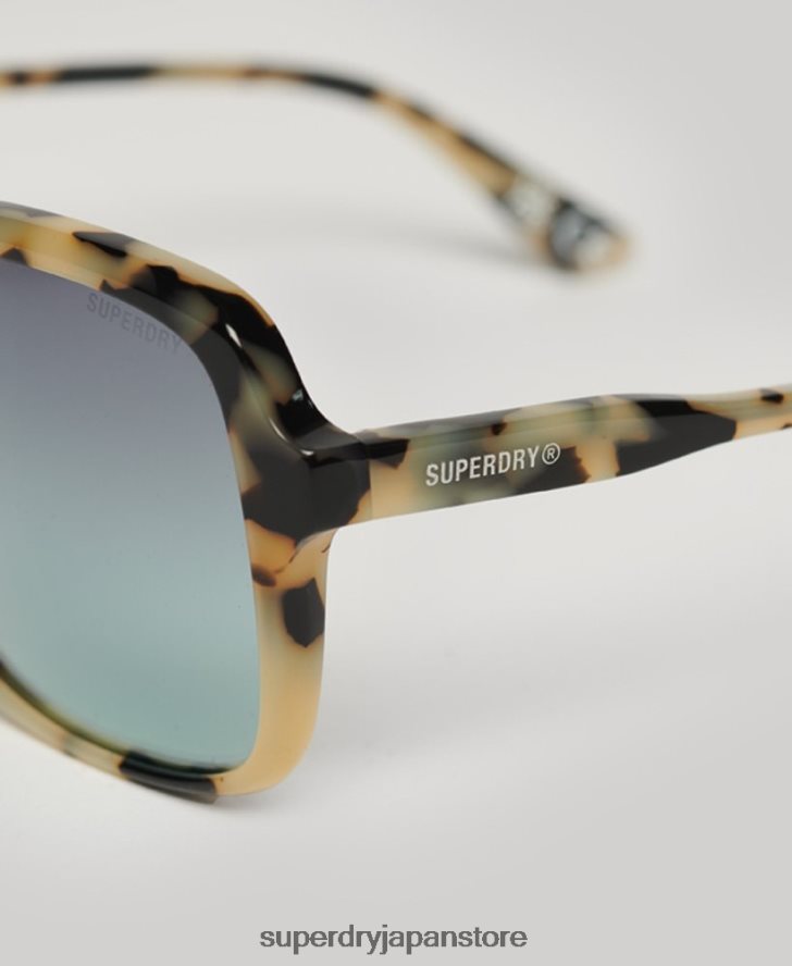 SDR アリオン サングラス 女性 Superdry アクセサリー ベージュ 2J62PZ2083