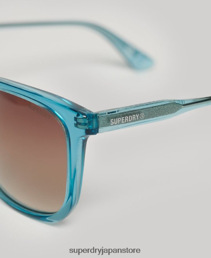 SDR ソルチャ サングラス 女性 Superdry アクセサリー 青 2J62PZ2106