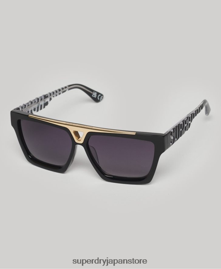 SDRホランドサングラス 女性 Superdry アクセサリー 黒 2J62PZ2144