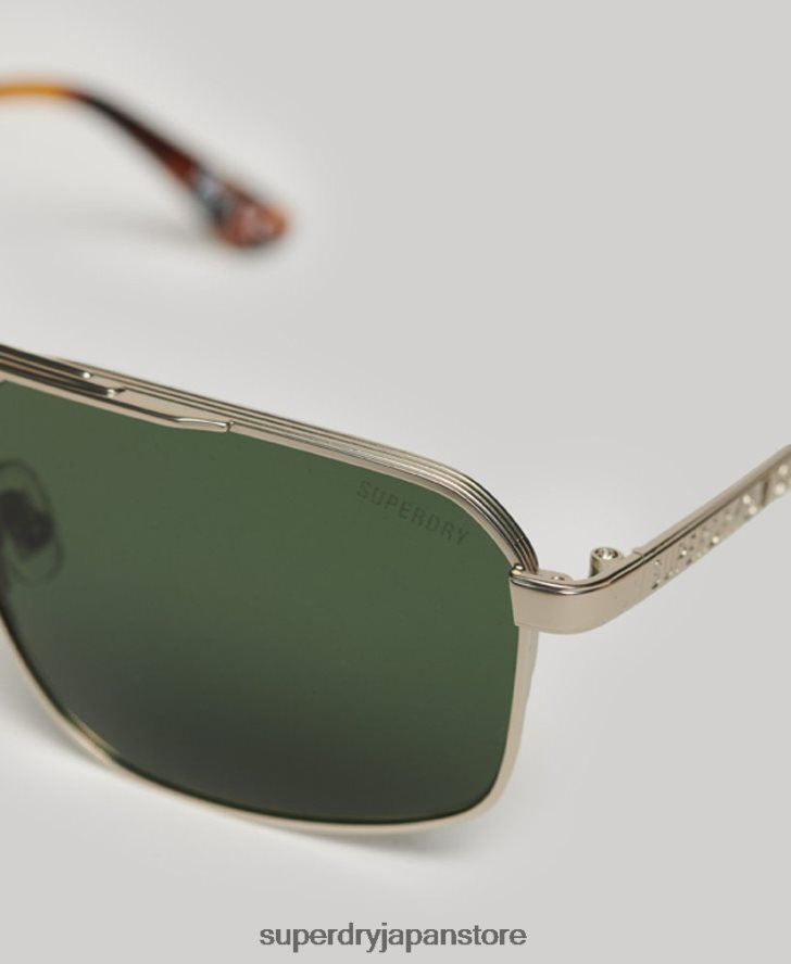 SDRコールマンサングラス 男性 Superdry アクセサリー 金 2J62PZ59