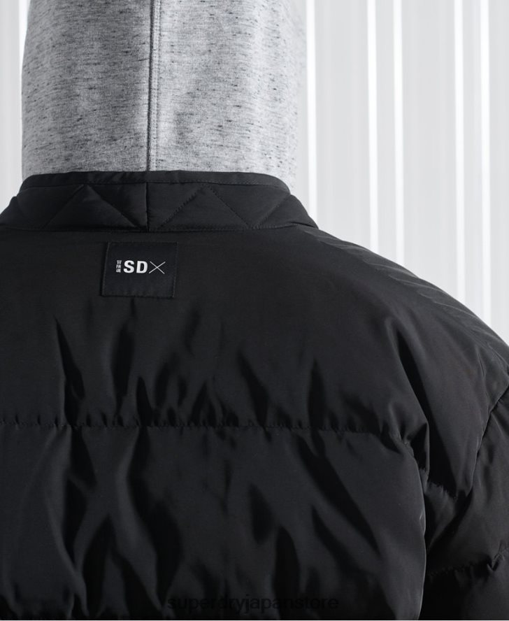 限定版 SDX 2 in 1 ダウンジャケット 男性 Superdry 衣類 黒 2J62PZ4670