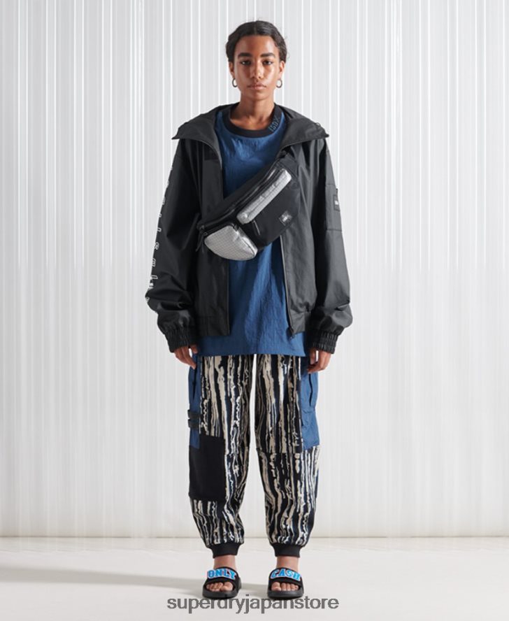 限定版 SDX MA1 ボンバー ジャケット 男性 Superdry 衣類 黒 2J62PZ4773