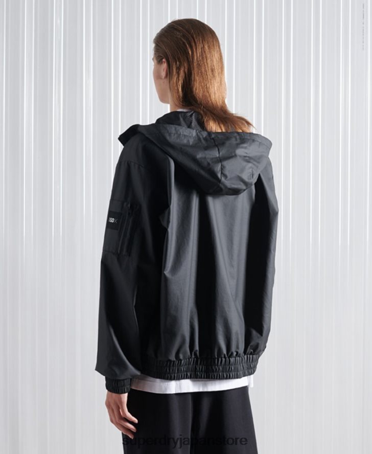 限定版 SDX MA1 ボンバー ジャケット 男性 Superdry 衣類 黒 2J62PZ4773