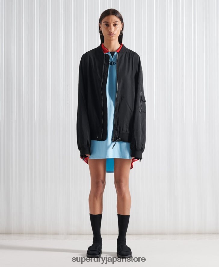 限定版 SDX フューチャー MA1 ジャケット 男性 Superdry 衣類 黒 2J62PZ4790