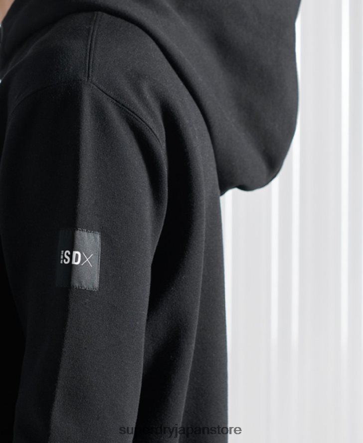 限定版 SDX NYC パーカー 男性 Superdry 衣類 黒 2J62PZ5237