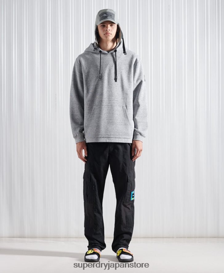 限定版 SDX NYC パーカー 男性 Superdry 衣類 グレー 2J62PZ875