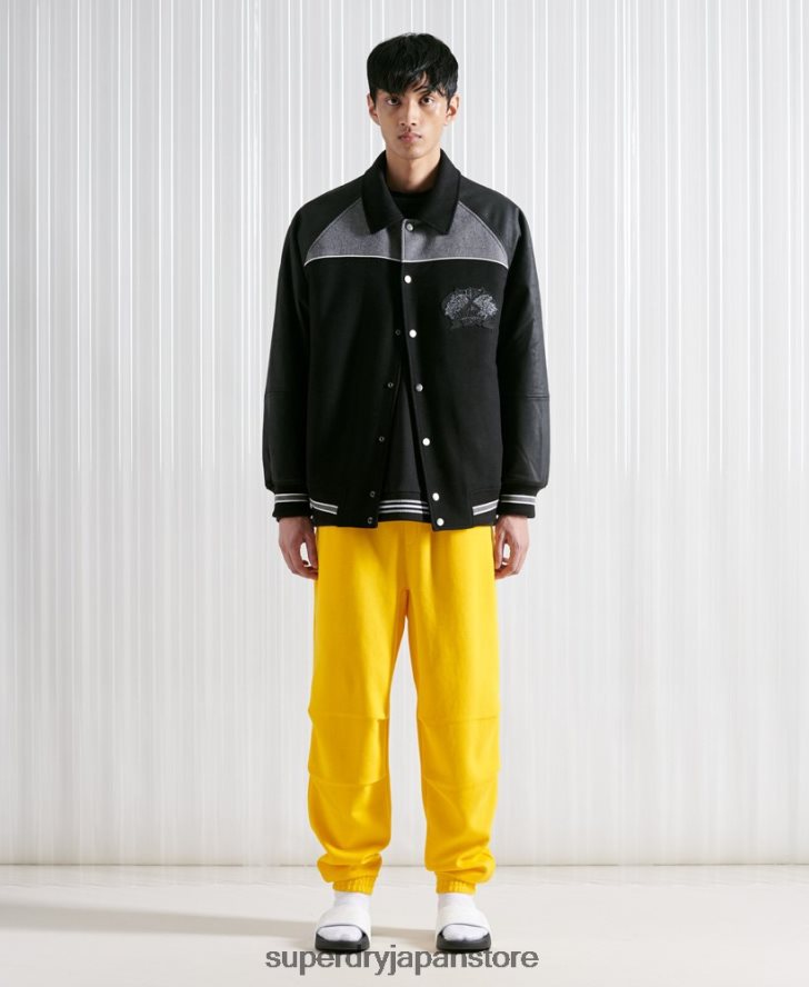 限定版 SDX スポーツ スタジャン 男性 Superdry 衣類 黒 2J62PZ4519