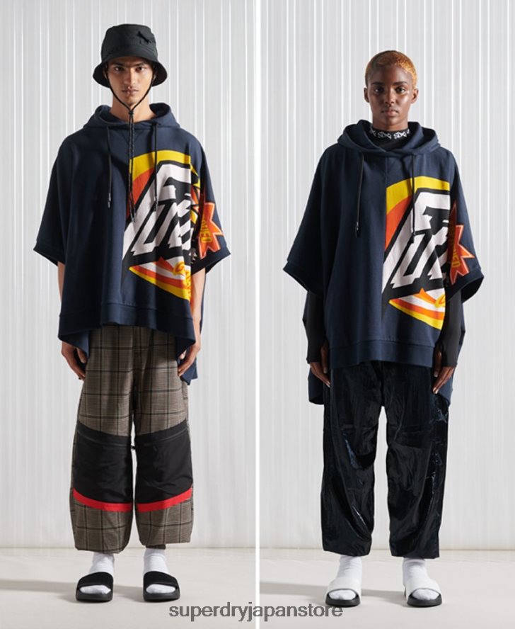 限定版 SDX レックス フィット パーカー 男性 Superdry 衣類 海軍 2J62PZ5233