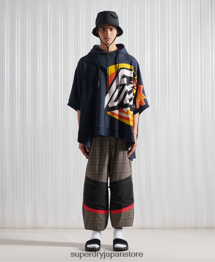 限定版 SDX レックス フィット パーカー 男性 Superdry 衣類 海軍 2J62PZ5233