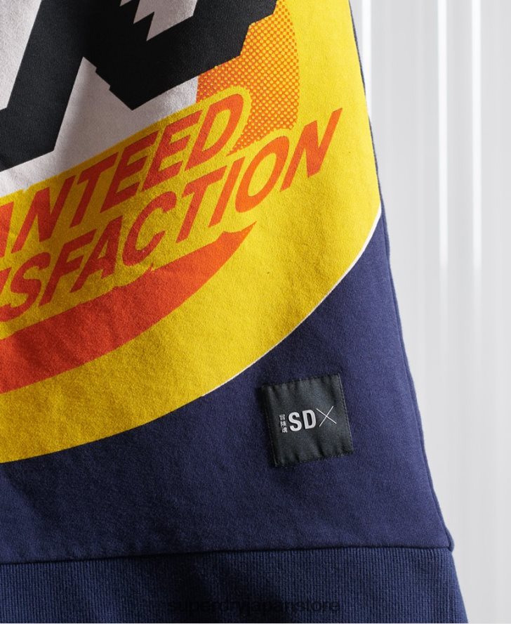 限定版 SDX レックス フィット パーカー 男性 Superdry 衣類 海軍 2J62PZ5233