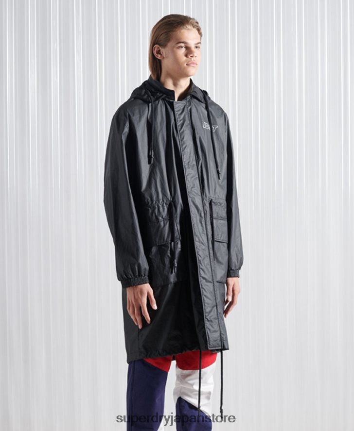 限定版 SDX フレイヤ パーカー コート 男性 Superdry 衣類 黒 2J62PZ5552