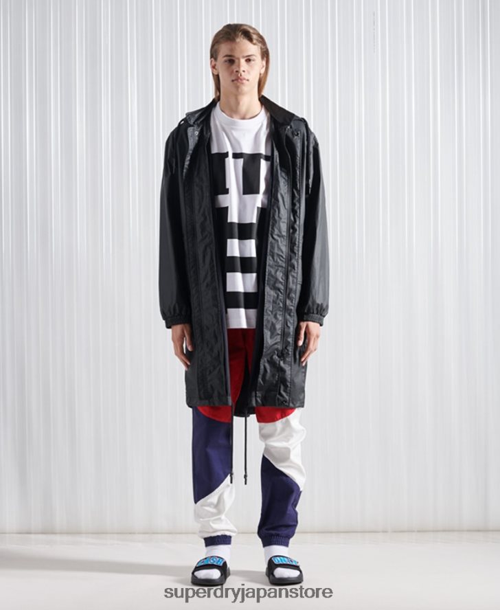 限定版 SDX フレイヤ パーカー コート 男性 Superdry 衣類 黒 2J62PZ5552